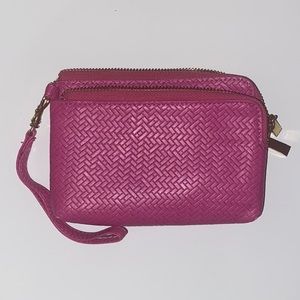 Pink wristlet